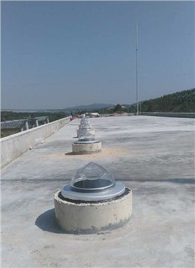 清远东坑变电站光导照明应用