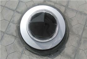 江门变电站无电采光照明应用