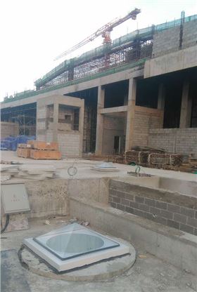 中铁建设集团用正能量无电照明 中铁建设集团用正能量无电照明