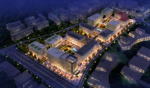 重庆同景两江总部智慧生态城光导照明应用