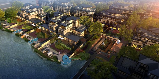 郑州万科兰乔圣菲东地块示范区光导照明系统应用