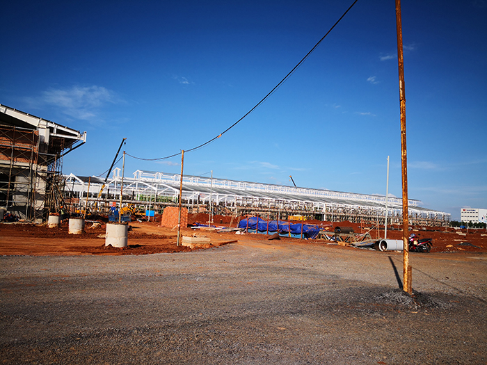 越南宝崧现代化厂房——无电照明项目