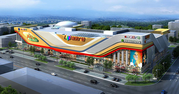 天津武清大光明商城光导照明应用