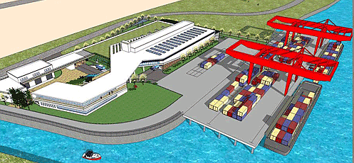 上海闵吴生活垃圾转运码头集装化改造—管道式日光照明 上海闵吴生活垃圾转运码头集装化改造—管道式日光照明